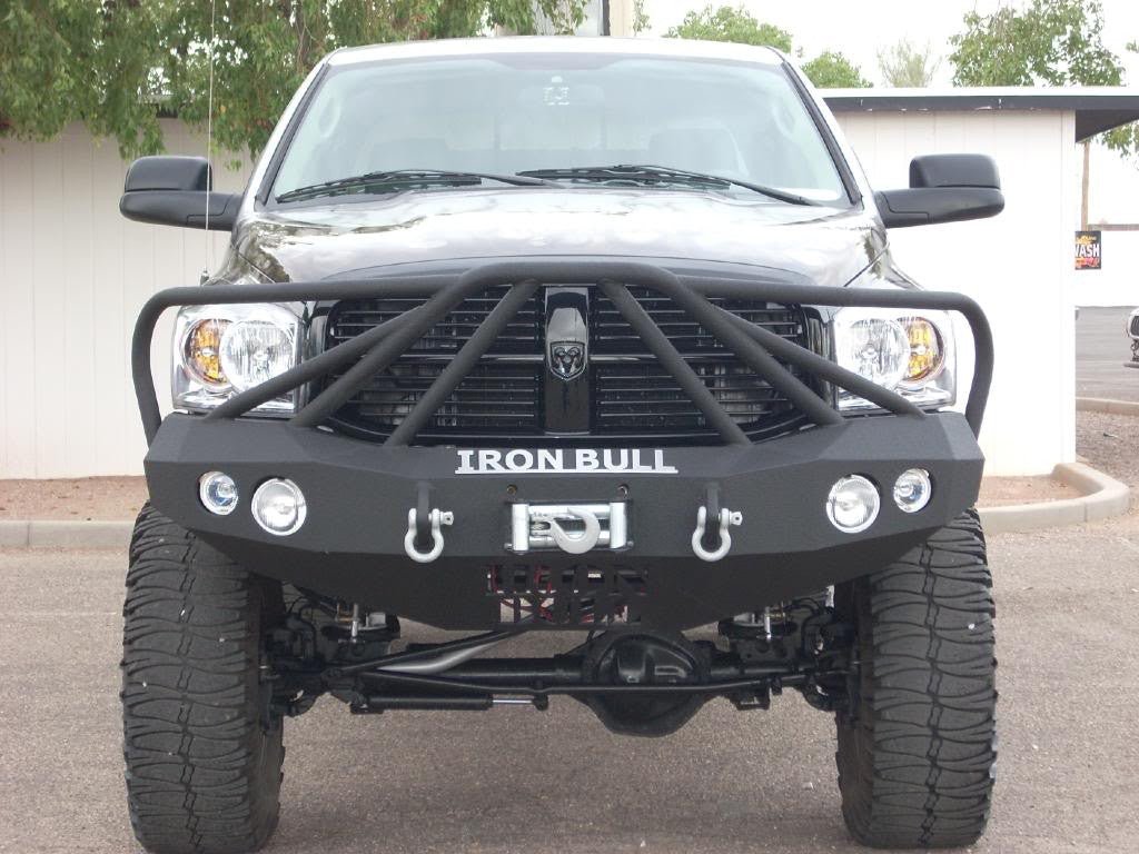 2006-2009 Dodge 2500/3500 Front Bumper - Front Truck Winch Bumper