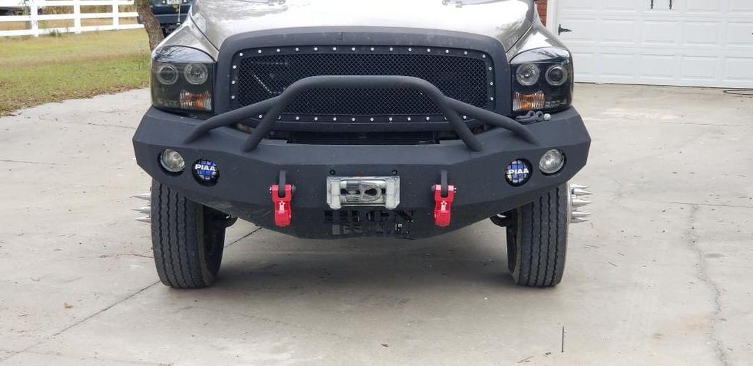 2006-2009 Dodge 2500/3500 Front Bumper - Front Truck Winch Bumper