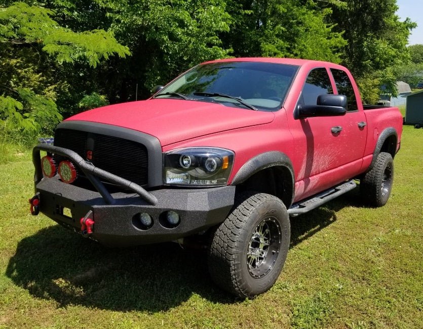 2006-2009 Dodge 2500/3500 Front Bumper - Front Truck Winch Bumper