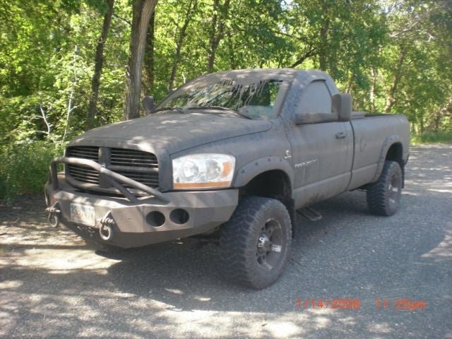 2006-2009 Dodge 2500/3500 Front Bumper - Iron Bull BumpersFRONT IRON BUMPER