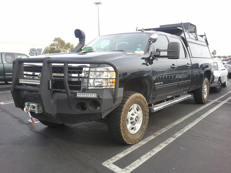 2007-2010 Chevrolet Silverado 2500/3500 Front Bumper - Iron Bull BumpersFRONT IRON BUMPER