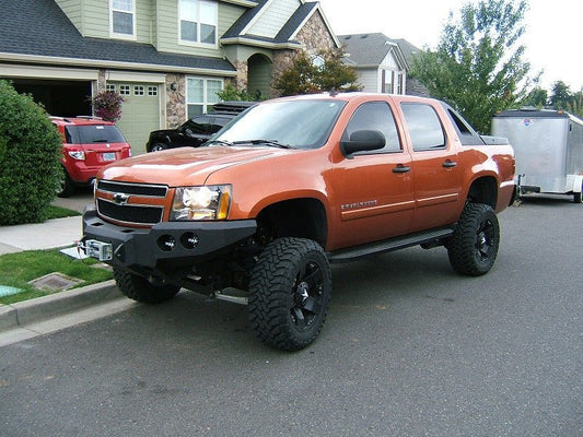 2007-2013 Chevrolet Avalanche Front Bumper - Iron Bull BumpersFRONT IRON BUMPER
