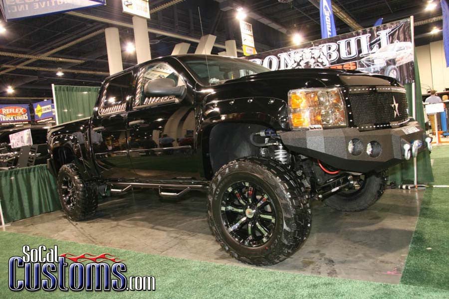 2007-2013 Chevrolet Silverado 1500 Front Bumper - Iron Bull BumpersFRONT IRON BUMPER