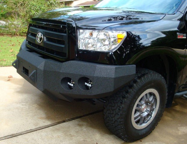 2007-2013 Toyota Tundra Front Bumper | Parking Sensor Cutouts Available - Iron Bull BumpersFRONT IRON BUMPER