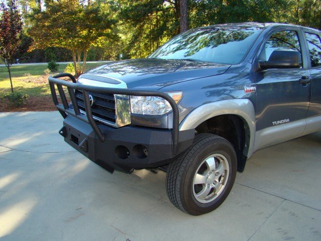 2007-2013 Toyota Tundra Front Bumper | Parking Sensor Cutouts Available - Iron Bull BumpersFRONT IRON BUMPER