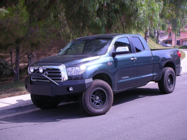 2007-2013 Toyota Tundra Front Bumper | Parking Sensor Cutouts Available - Iron Bull BumpersFRONT IRON BUMPER