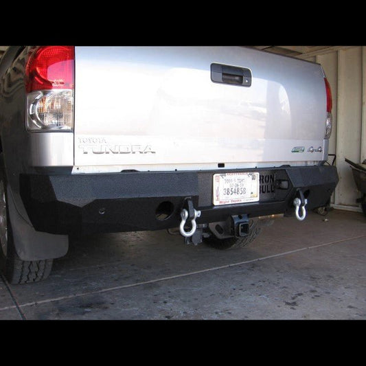 2007-2013 Toyota Tundra Rear Bumper | Parking Sensor Cutouts Available - Iron Bull BumpersREAR IRON BUMPER