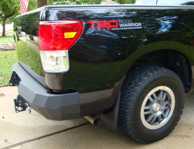 2007-2013 Toyota Tundra Rear Bumper | Parking Sensor Cutouts Available - Iron Bull BumpersREAR IRON BUMPER