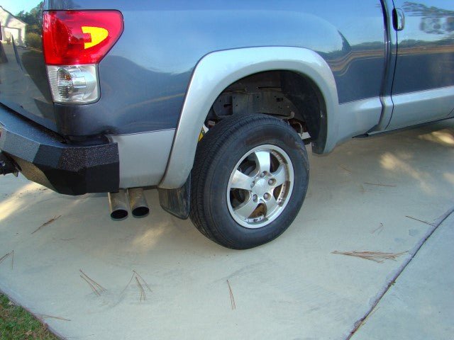 2007-2013 Toyota Tundra Rear Bumper | Parking Sensor Cutouts Available - Iron Bull BumpersREAR IRON BUMPER