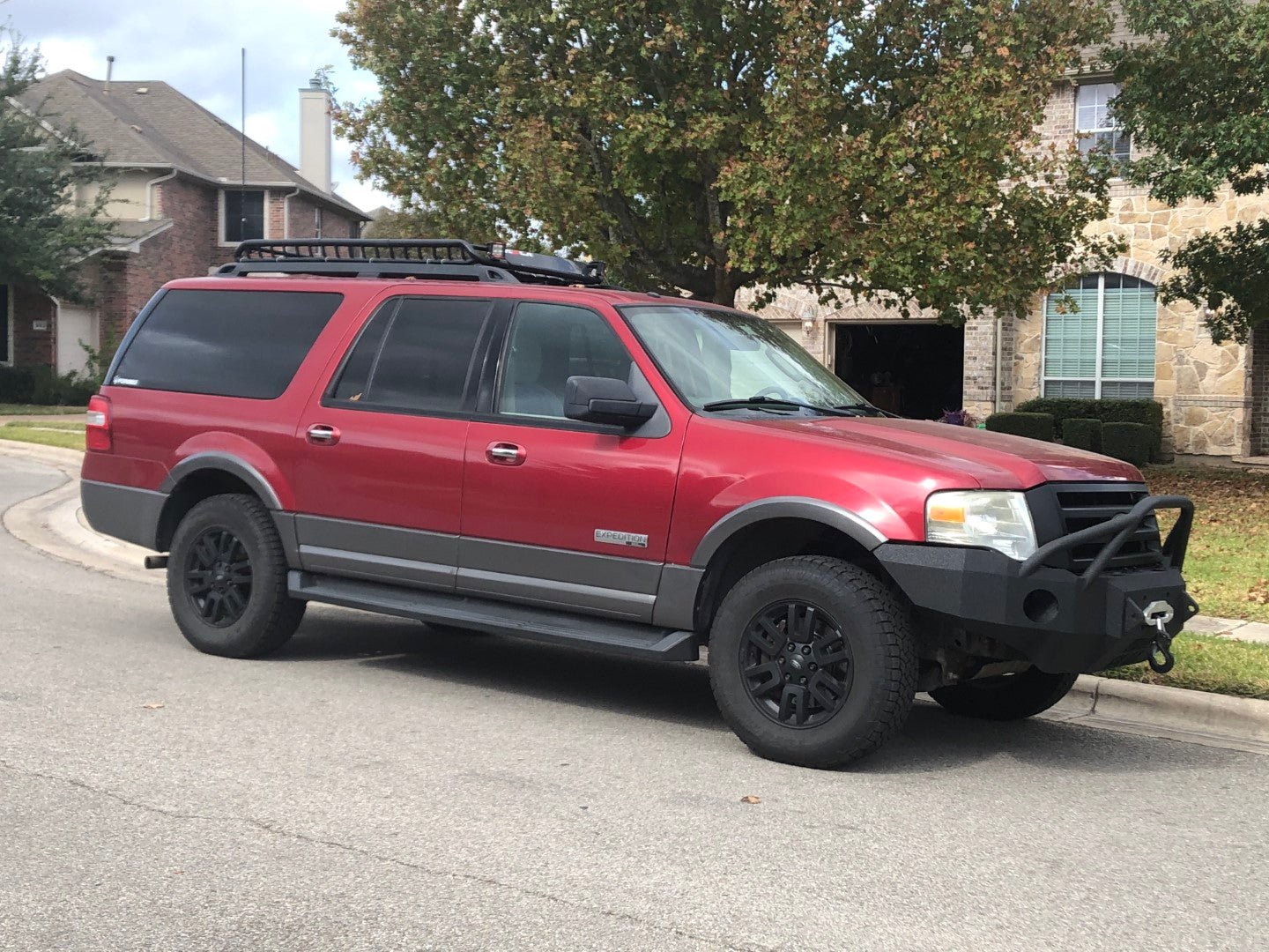 2007-2014 Ford Expedition Front Bumper | Parking Sensor Cutouts Available - Iron Bull BumpersFRONT IRON BUMPER