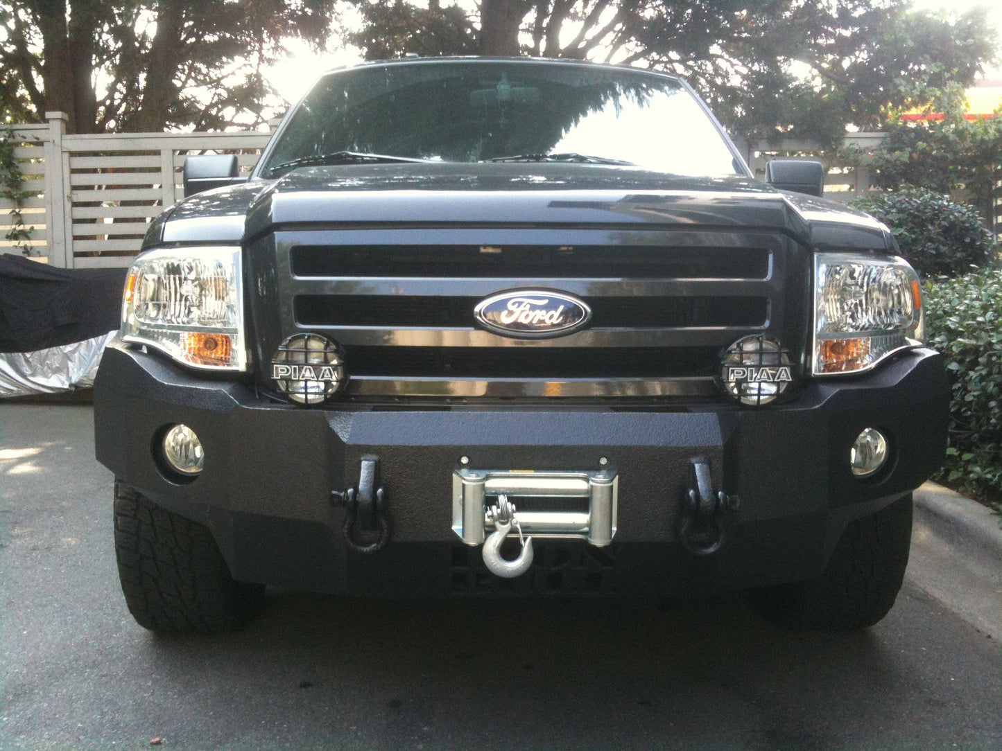 2007-2014 Ford Expedition Front Bumper | Parking Sensor Cutouts Available - Iron Bull BumpersFRONT IRON BUMPER