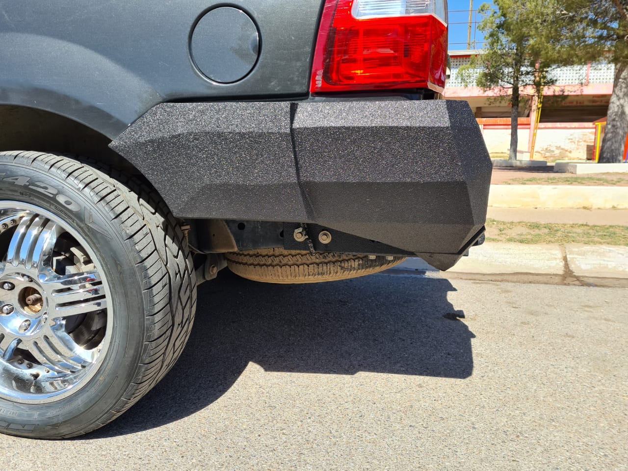 2007-2014 Ford Expedition Rear Bumper (NON EL) - Iron Bull BumpersREAR IRON BUMPER
