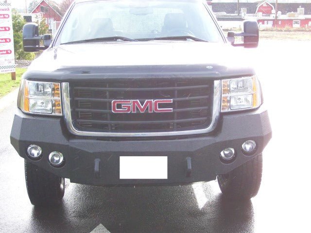 2007-2014 GMC Sierra 2500/3500 Front Bumper - Iron Bull BumpersFRONT IRON BUMPER
