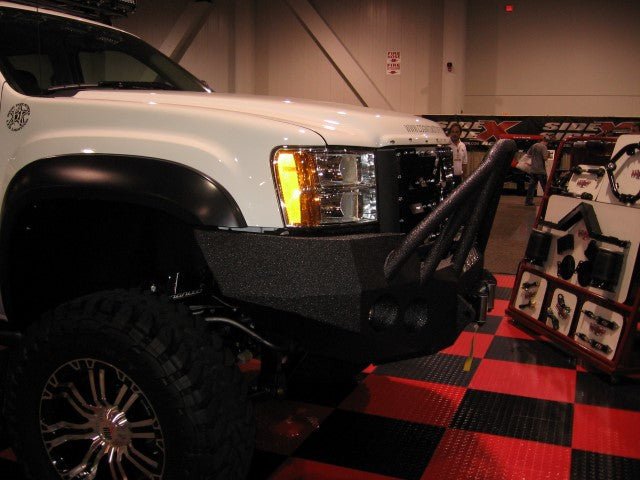 Evan-Fischer Front Bumper Kit With Valance For 2011-2014 GMC Sierra 2500 HD/3500 HD - Chrome, 1-Year Warranty