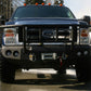 2008-2010 Ford F450/F550 Front Bumper With Fender Flare Adapters - Iron Bull BumpersFRONT IRON BUMPER