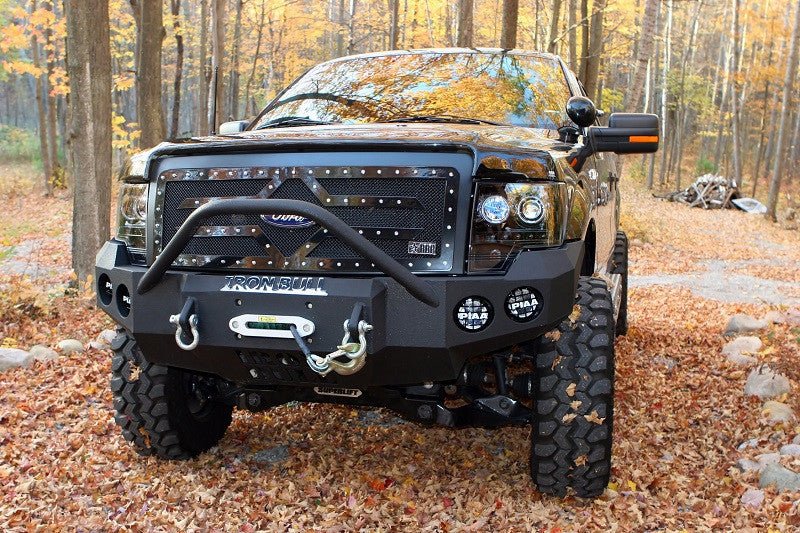 2009-2014 Ford F150 Front Bumper - Iron Bull BumpersFRONT IRON BUMPER