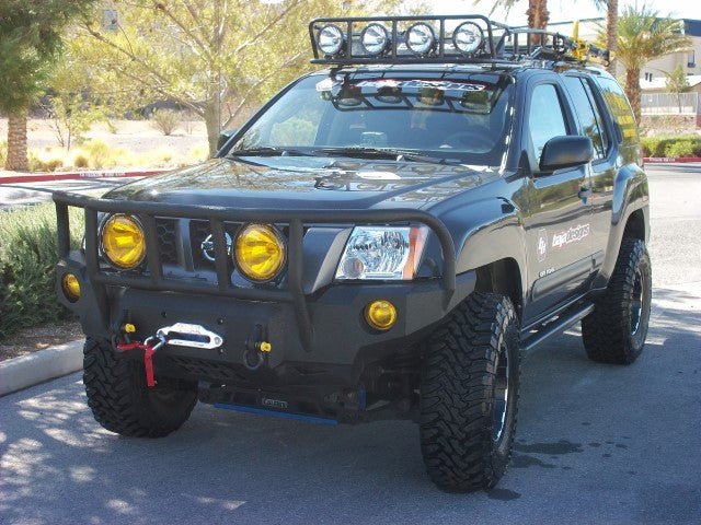 2009-2015 Nissan X-Terra Front Bumper (Grille must be changed) - Iron Bull BumpersFRONT IRON BUMPER