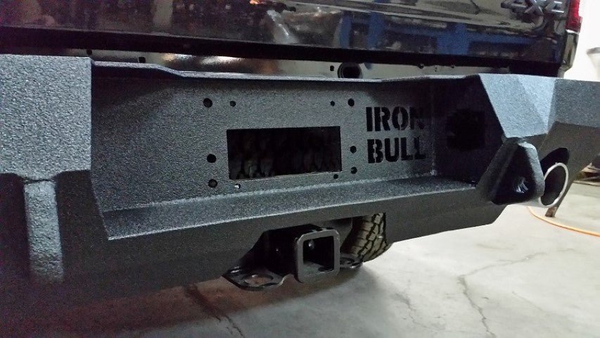 2009-2018 (2021 Classic Only) RAM 1500 Rebel/Sport Rear Bumper- Iron Bull BumpersREAR IRON BUMPER