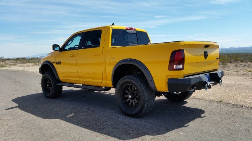 2009-2018 (2021 Classic Only) RAM 1500 Rebel/Sport Rear Bumper- Iron Bull BumpersREAR IRON BUMPER