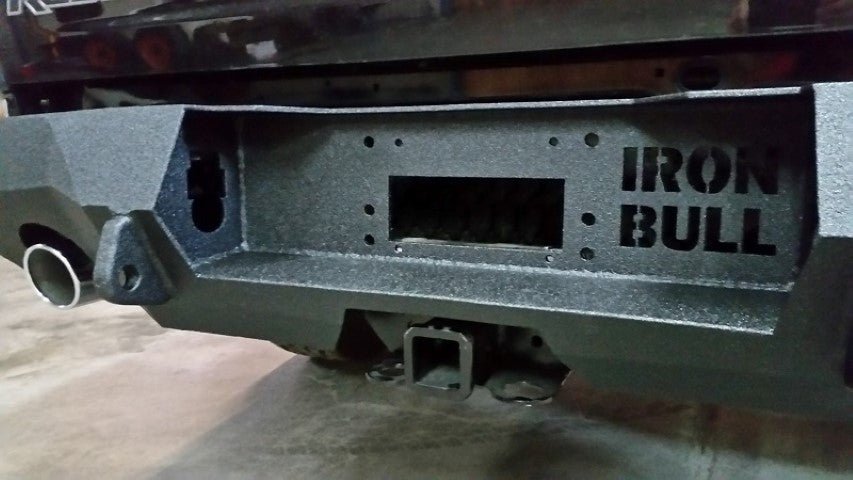 2009-2018 (2021 Classic Only) RAM 1500 Rebel/Sport Rear Bumper- Iron Bull BumpersREAR IRON BUMPER