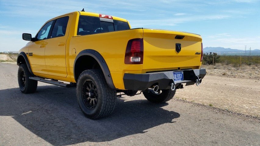 2009-2018 (2021 Classic Only) RAM 1500 Rebel/Sport Rear Bumper- Iron Bull BumpersREAR IRON BUMPER