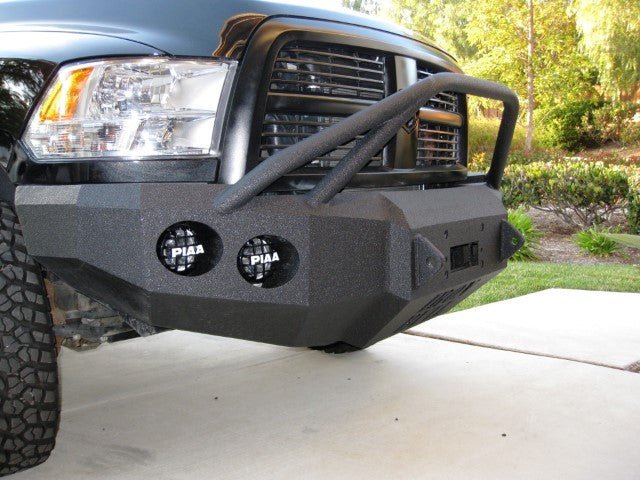2010-2019 RAM 2500/3500 Front Bumper | Parking Sensor Cutouts Available - Iron Bull BumpersFRONT IRON BUMPER