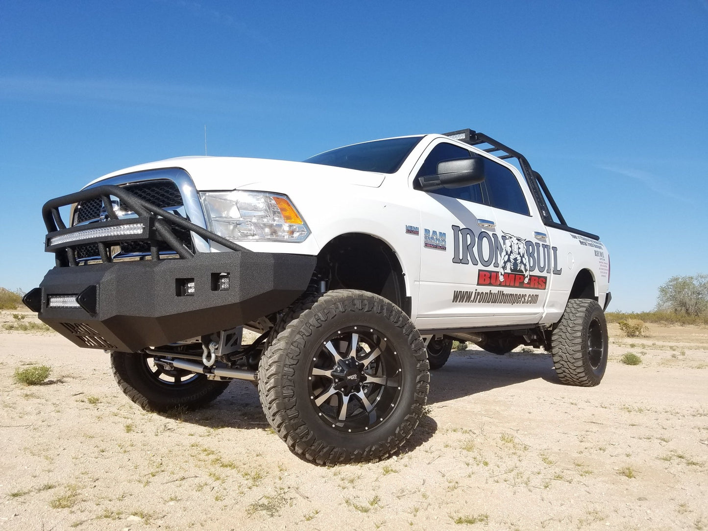 2010-2019 RAM 2500/3500 Front Bumper | Parking Sensor Cutouts Available - Front Truck Winch Bumper