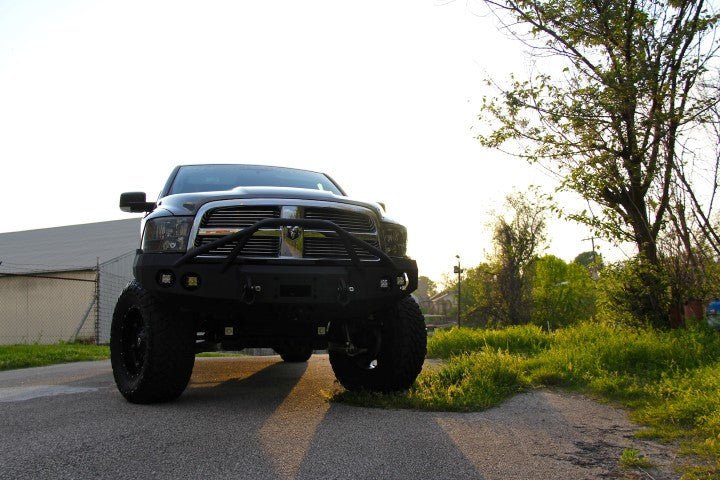 2010-2019 RAM 2500/3500 Front Bumper | Parking Sensor Cutouts Available - Iron Bull BumpersFRONT IRON BUMPER