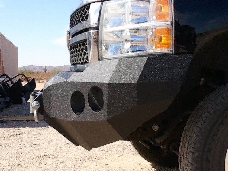 2011-2014 Chevrolet Silverado 2500/3500 Front Bumper - Iron Bull BumpersFRONT IRON BUMPER