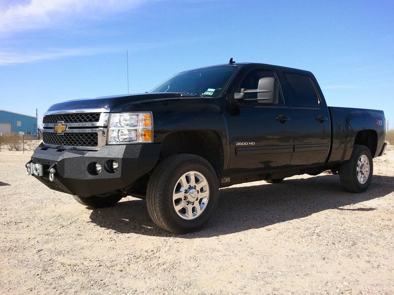 2011-2014 Chevrolet Silverado 2500/3500 Front Bumper - Iron Bull BumpersFRONT IRON BUMPER