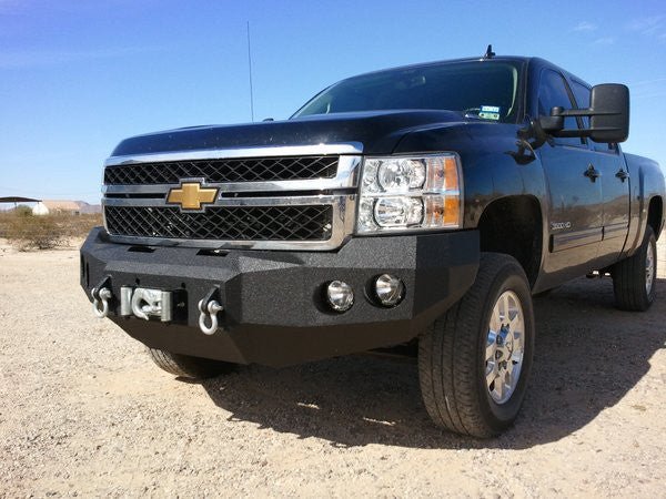 2011-2014 Chevrolet Silverado 2500/3500 Front Bumper - Iron Bull BumpersFRONT IRON BUMPER