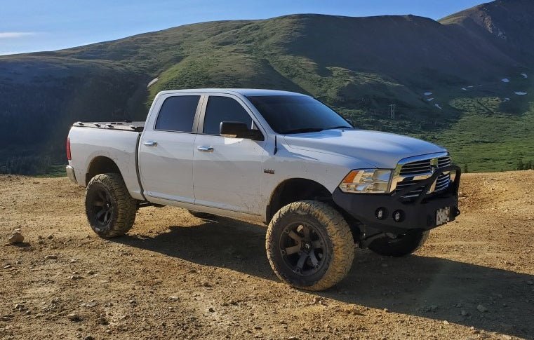 2013-2022 Classic Only RAM 1500 Sport Front Bumper | Parking Sensor Cutouts Available - Iron Bull Bumpers