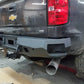 2014-2018 Chevrolet Silverado 1500 Rear Bumper | Parking Sensor Cutouts Available - Iron Bull BumpersREAR IRON BUMPER