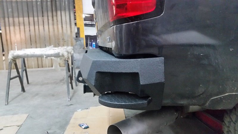 2014-2018 Chevrolet Silverado 1500 Rear Bumper | Parking Sensor Cutouts Available - Iron Bull BumpersREAR IRON BUMPER