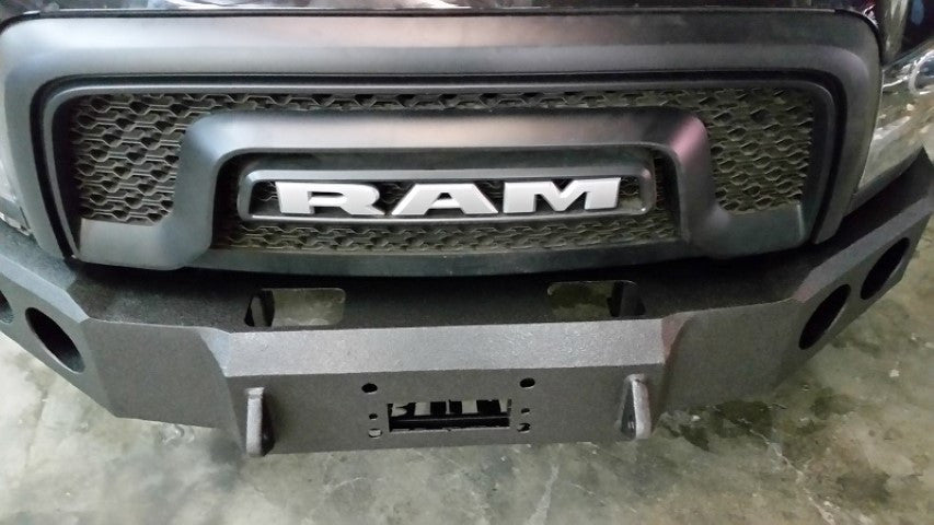 2015-2018 (Classic-2021 only) RAM Rebel Front Bumper - Iron Bull BumpersFRONT IRON BUMPER