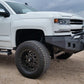 2016-2018 Chevrolet Silverado 1500 Front Bumper | Parking Sensor Cutouts Available - Iron Bull BumpersFRONT IRON BUMPER