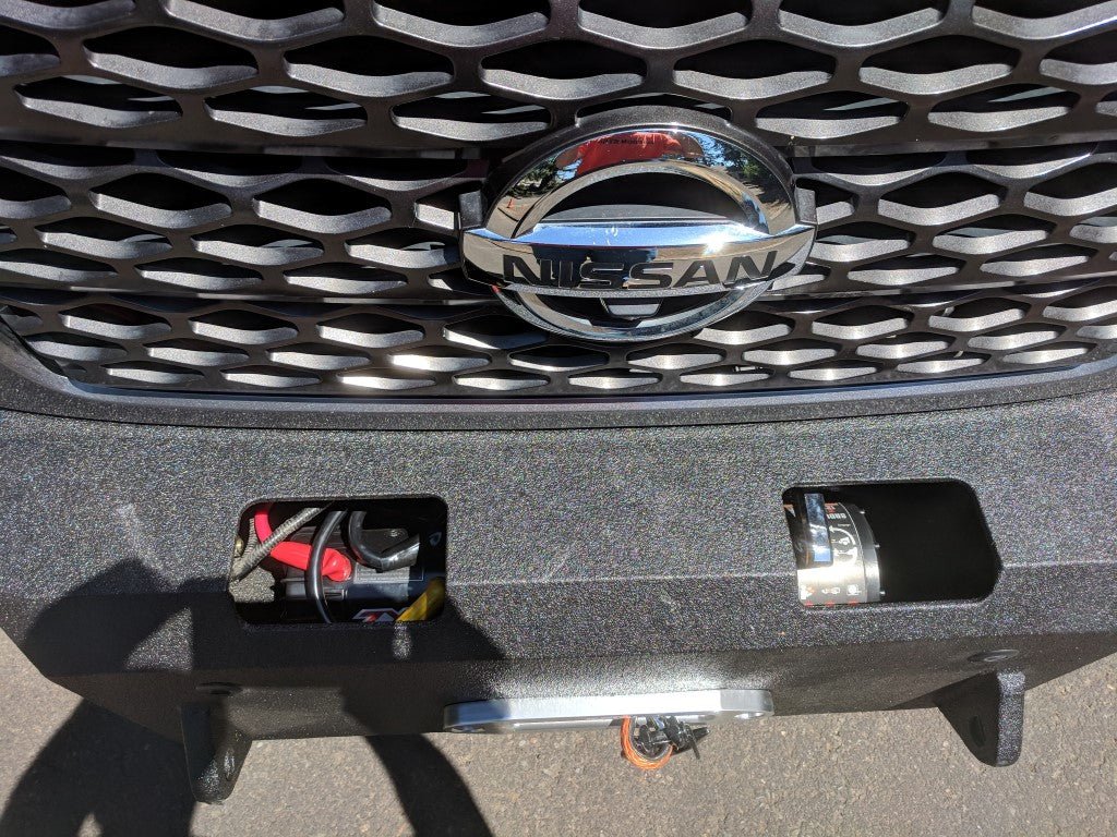 2016-2023 Nissan Titan XD Front Bumper | Parking Sensor Cutouts Available - Iron Bull BumpersFRONT IRON BUMPER