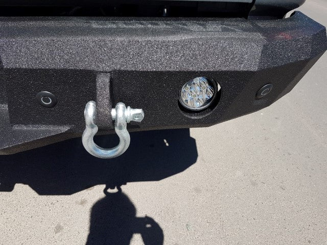 2016-2023 Nissan Titan XD Rear Bumper | Parking Sensor Cutouts Available - Iron Bull BumpersREAR IRON BUMPER