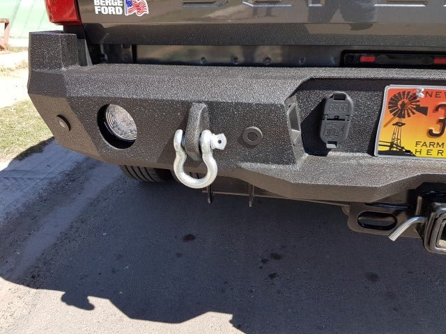 2017-2022 Ford F250/F350 Rear Bumper | Parking Sensor Cutouts Available - Iron Bull BumpersREAR IRON BUMPER