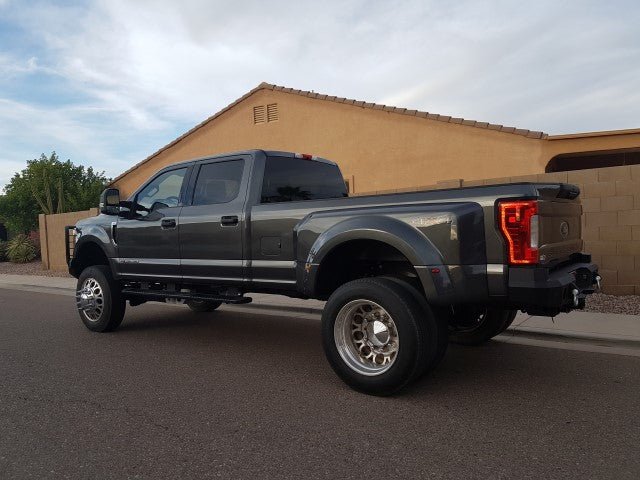 2017-2022 Ford F250/F350 Rear Bumper | Parking Sensor Cutouts Available - Iron Bull BumpersREAR IRON BUMPER