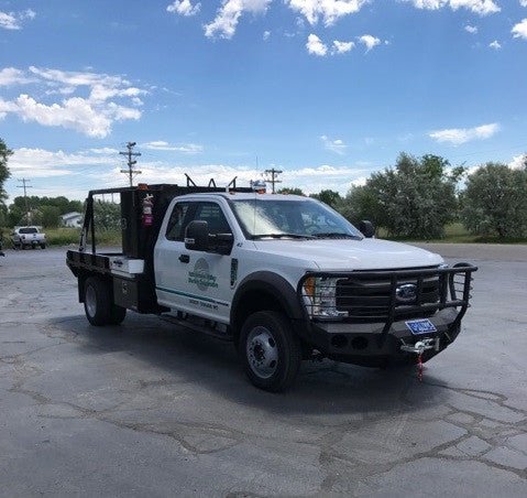 2017-2022 Ford F450/550 Front Bumper With Fender Flare Adapters - Iron Bull BumpersFRONT IRON BUMPER