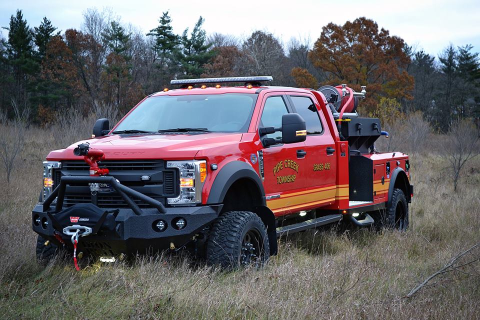 2017-2022 Ford F450/550 Front Bumper With Fender Flare Adapters - Iron Bull BumpersFRONT IRON BUMPER