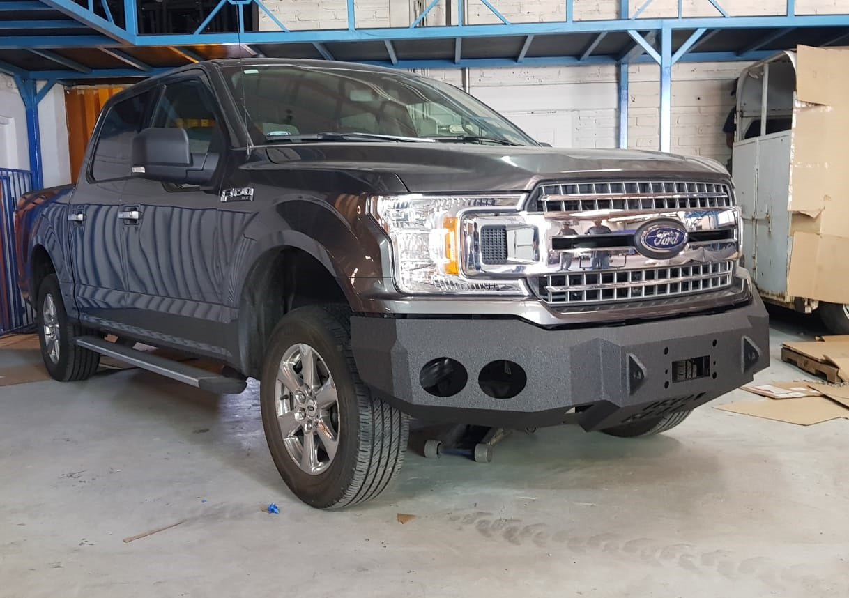 2018-2020 Ford F150 Front Bumper - Iron Bull BumpersFRONT IRON BUMPER