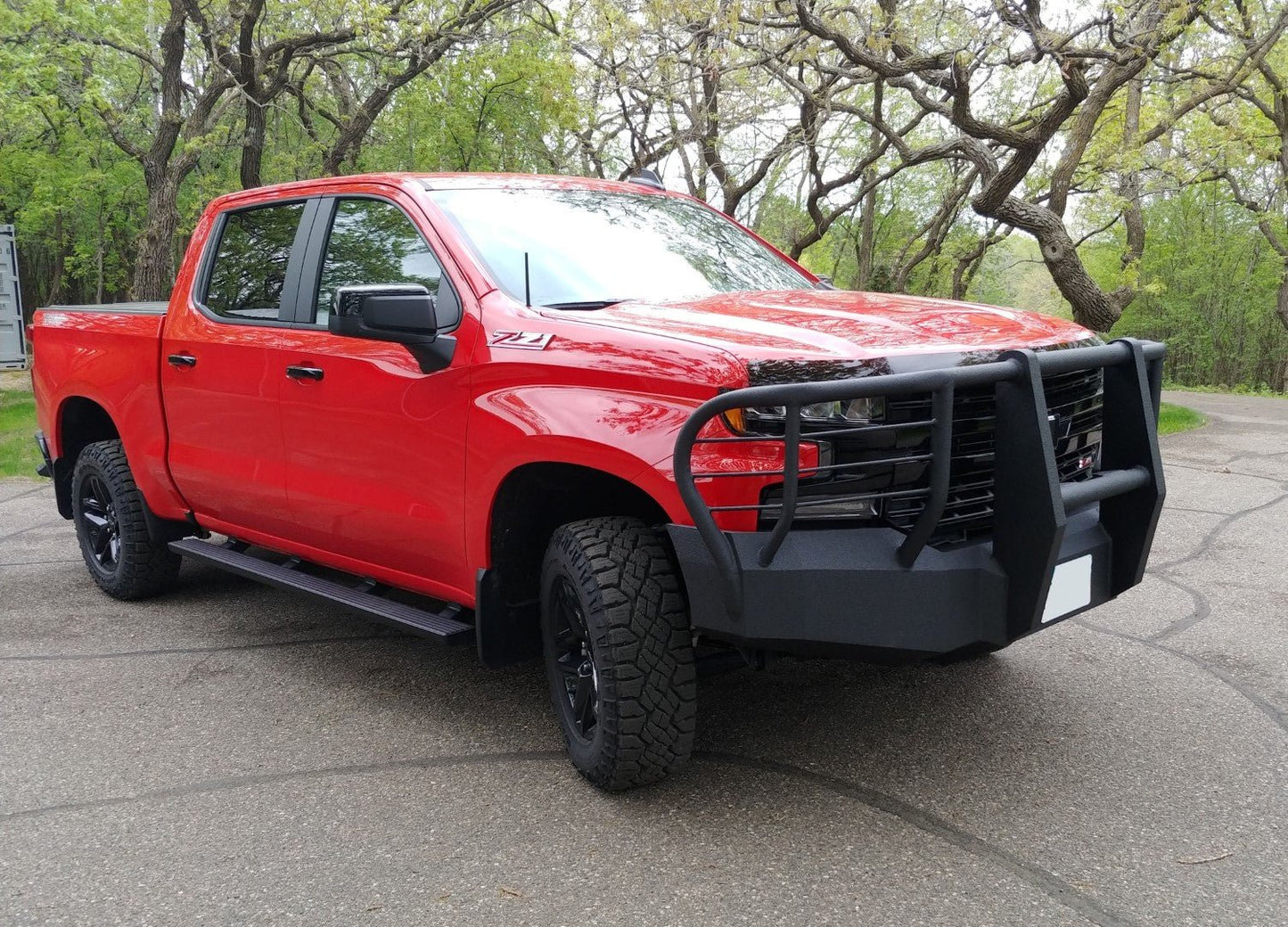 2019-2021 Chevrolet Silverado 1500 Front Bumper | Parking Sensor Cutouts Available - Iron Bull BumpersFRONT IRON BUMPER