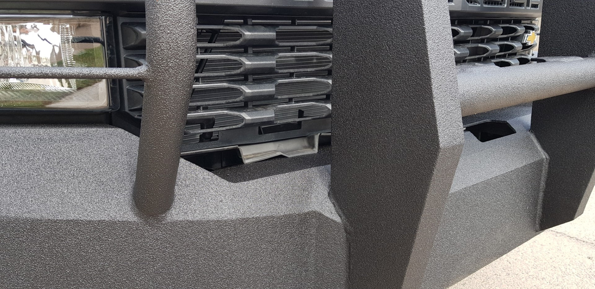2019-2021 Chevrolet Silverado 1500 Front Bumper | Parking Sensor Cutouts Available - Iron Bull BumpersFRONT IRON BUMPER