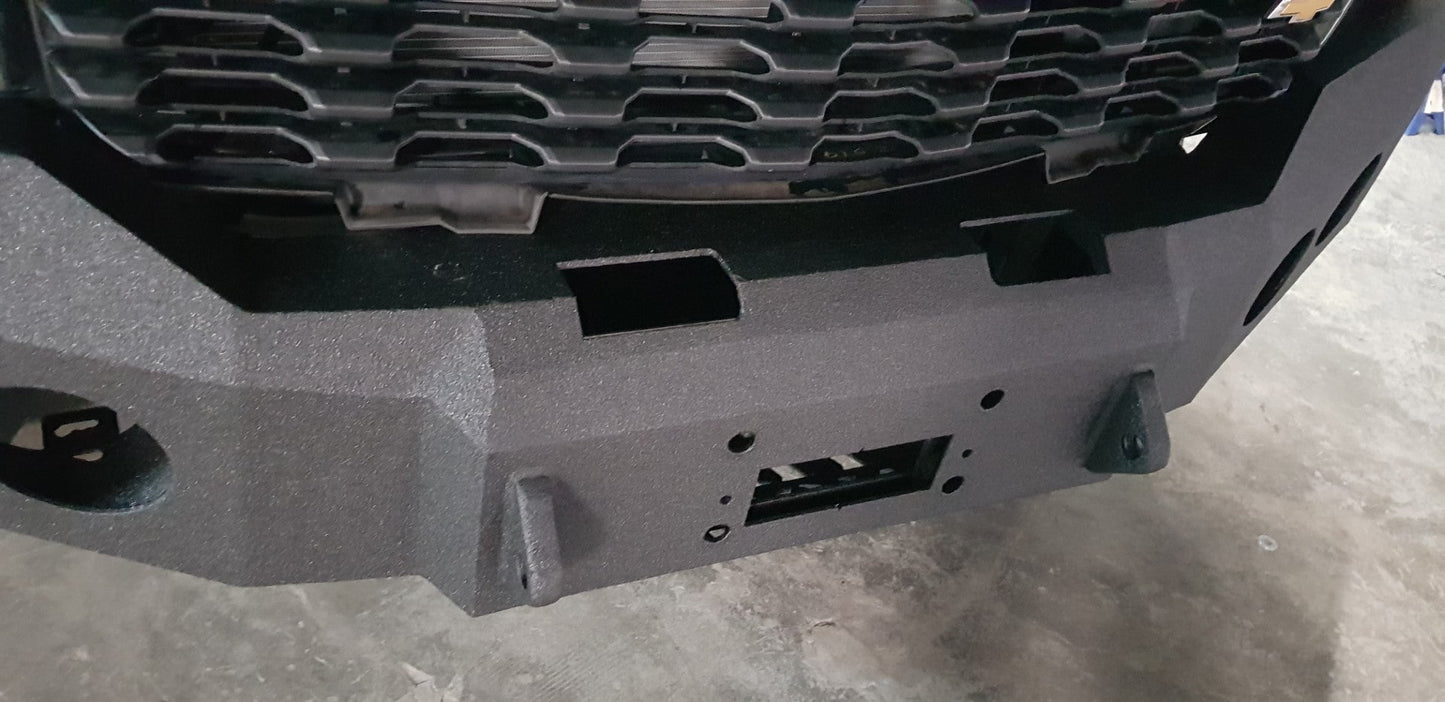 2019-2021 Chevrolet Silverado 1500 Front Bumper | Parking Sensor Cutouts Available - Iron Bull BumpersFRONT IRON BUMPER