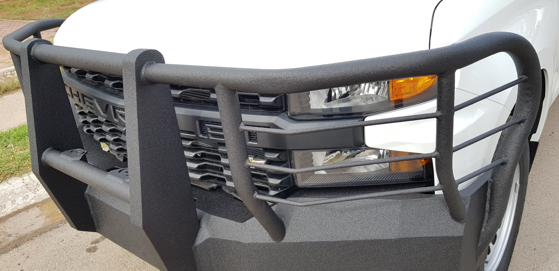 2019-2021 Chevrolet Silverado 1500 Front Bumper | Parking Sensor Cutouts Available - Iron Bull BumpersFRONT IRON BUMPER