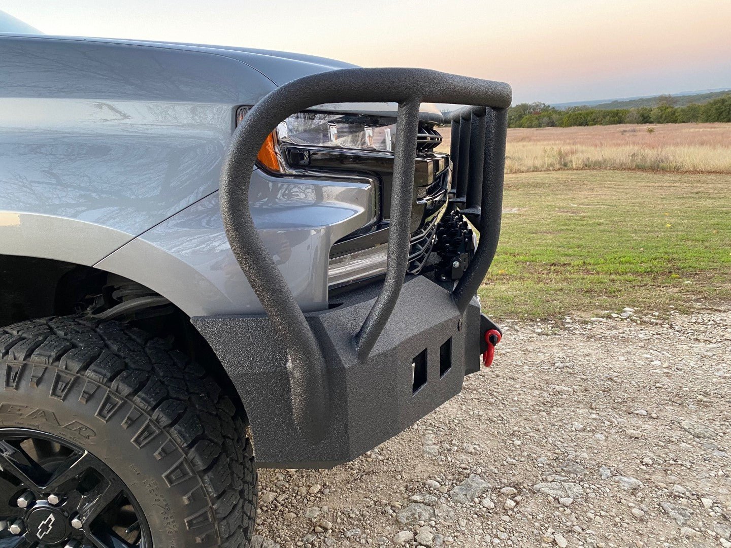 2019-2021 Chevrolet Silverado 1500 Front Bumper | Parking Sensor Cutouts Available - Iron Bull BumpersFRONT IRON BUMPER