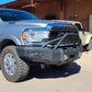 2019-2022 RAM 4500/5500 LARAMIE/LIMITED Front Bumper With Factory Fog Lights And Fender Flare Adapters - Iron Bull BumpersFRONT IRON BUMPER