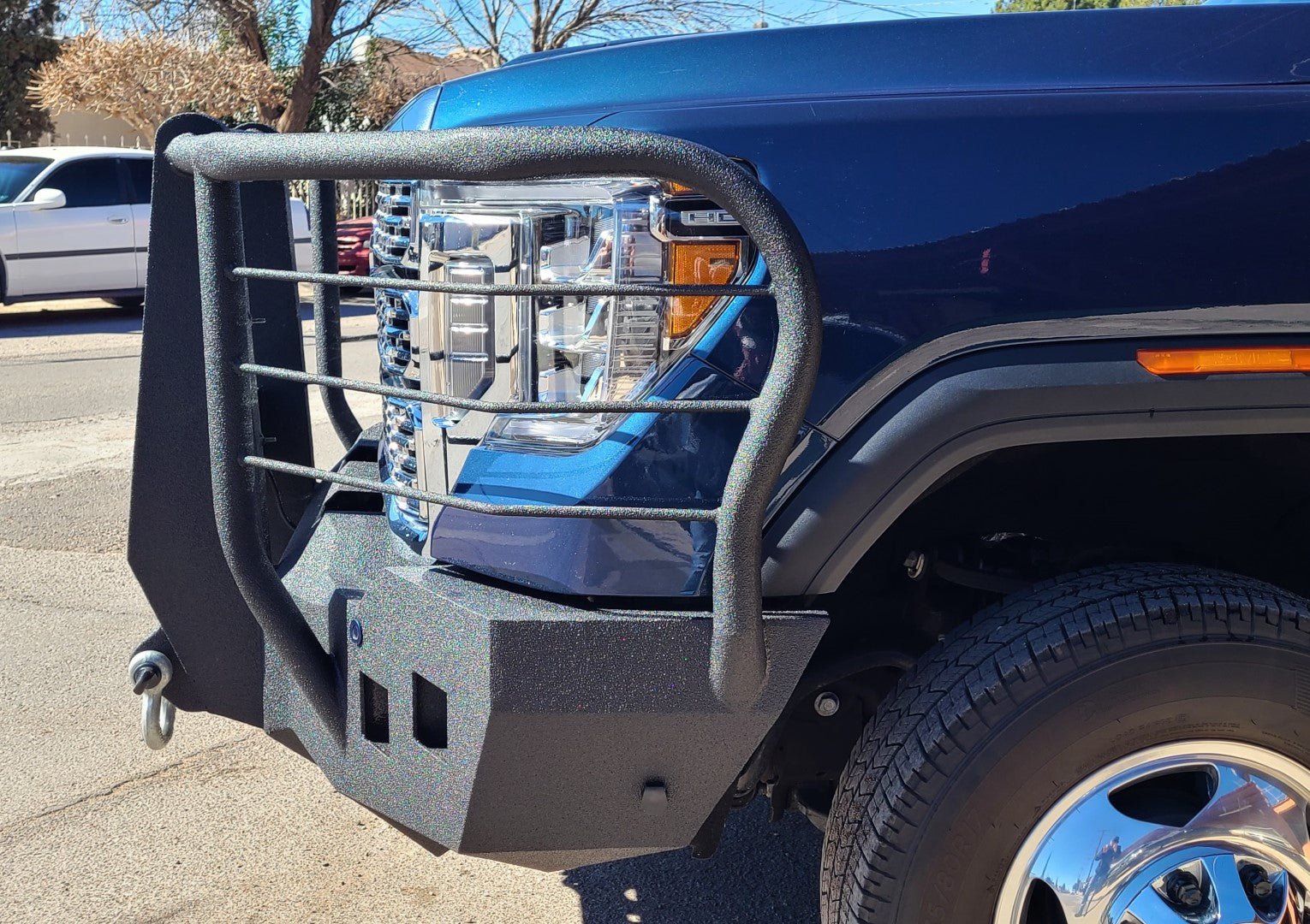 2020-2023 GMC Sierra 2500/3500 Front Bumper | Parking Sensor Cutouts Available - Iron Bull BumpersFRONT IRON BUMPER